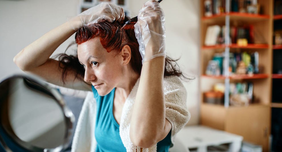 hair dye brush